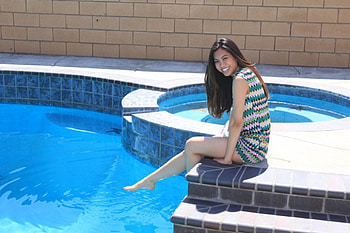 Ashley Argota, celebrity, model, fun, people, actress HD wallpaper
