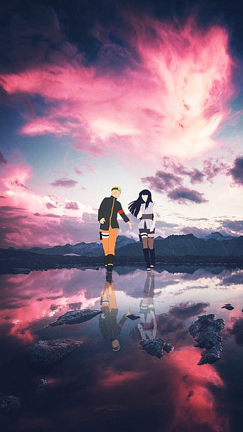 Hinata Hyuga, Naruto , Vibrant colors, Stylish design HD phone wallpaper