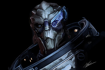 Garrus Vakarian, , Artistic backgrounds, Visual splendor HD wallpaper
