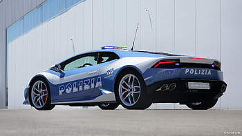 2015 Lamborghini Huracan LP 610-4 Polizia, LP 610-4, Car, Sports, Huracan, Poilizia, Lamborghini, Emergency, Police HD wallpaper