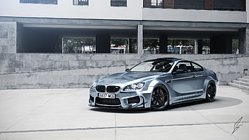 Bmw, Cars, Side View, Silver, Silvery, M6 HD wallpaper