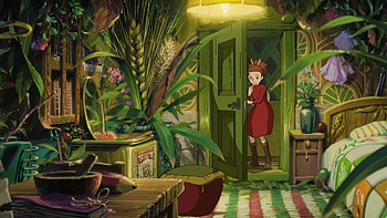 The Secret World of Arrietty, , Spikelets, Doors HD wallpaper