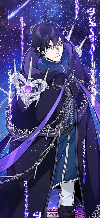 Anime Boy, magic, mage, art, manhwa, anime_boy HD phone wallpaper