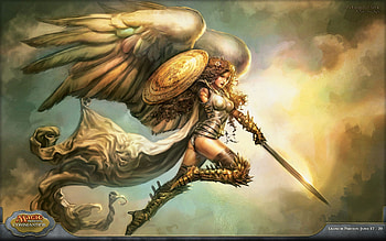 Archangel of Strife HD wallpaper