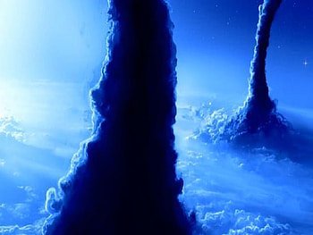 Tornadoes, blue, earth, sky HD wallpaper