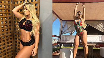 Mari Sousa, outdoors, blondes, tattoo, models HD wallpaper