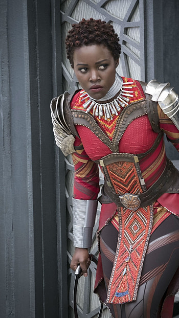 Lupita Nyong'o, Black Panther, Letitia Wright, Movies in HD phone wallpaper
