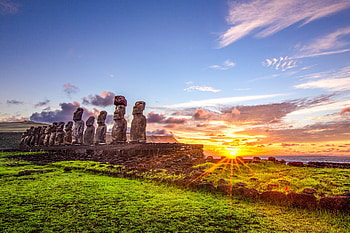 Ahu Tongariki, Man-made structures, , Polynesian artifacts HD wallpaper