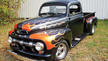 F100 1956, Ford Pickup HD wallpaper