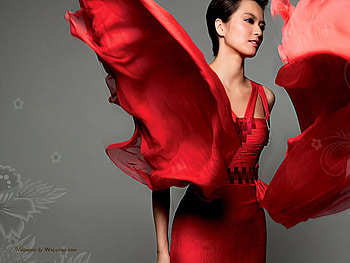 Fashion-Magazine-modles-COSMO, lady, fashion, red, girl, models, people, dress HD wallpaper