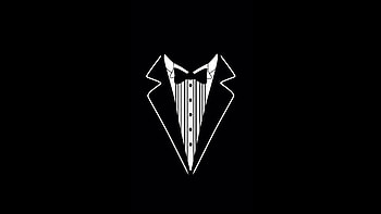 Black suit, minimal & dark HD wallpaper