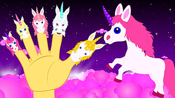 Unicorn Finger Family in Kannada and more Popular Animated Nursery Songs - Kannada Kids Rhymes HD wallpaper