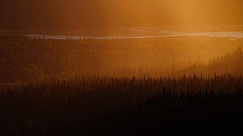 Dusk Descends The Last Frontier Of Evening, nature, evening, dark HD wallpaper