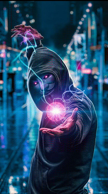 Hacker, magenta, pink HD phone wallpaper