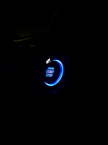 Words, Dark, Neon, Button, Start, Beginning HD phone wallpaper