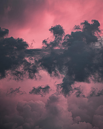 Nature, Sky, Twilight, Clouds, Violet, Dusk, Purple HD phone wallpaper