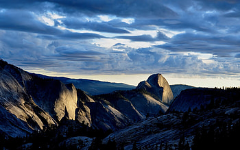 Mountain, Forest, Lake, National Geographic HD wallpaper