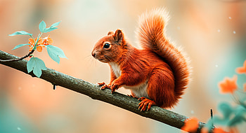 Stunning Red Squirrel: A Ultra, red squirrel, Animal, squirrel, Wildlife, nature HD wallpaper