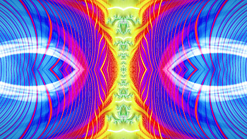Trippy Psychedelic Fractal, trippy, psychedelic, aesthetic, blue, Abstract, fractal, abstract blue HD wallpaper