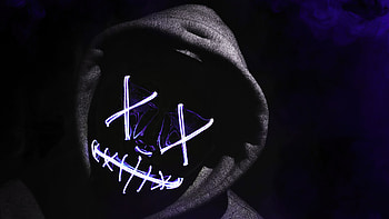 You Dont Know Me, anonymus, neon, hoodie, artist, artwork, digital-art HD wallpaper