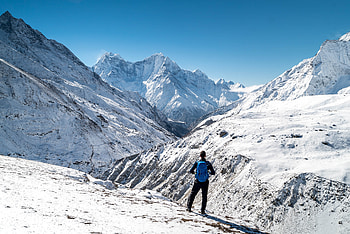 Everest Base Camp, heaven, everest, mountain, snow, himalaya HD wallpaper