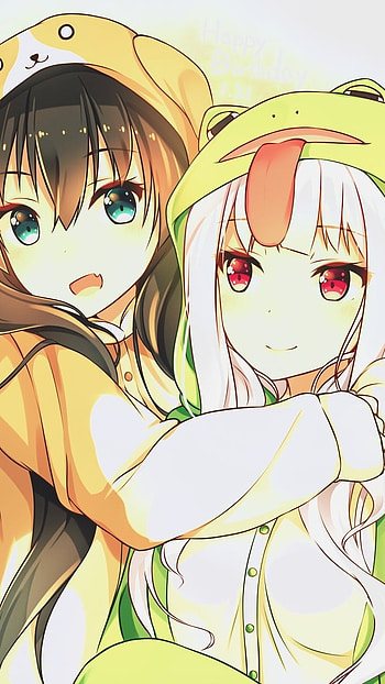 Anime Best Friends, BFF, Best Friends HD phone wallpaper