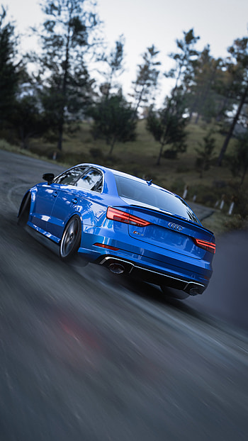 Forza Horizon 5 Blue Audi RS7 , video game, Audi HD phone wallpaper