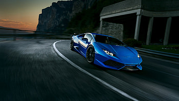 Blue Lamborghini Huracan , Stream HD wallpaper