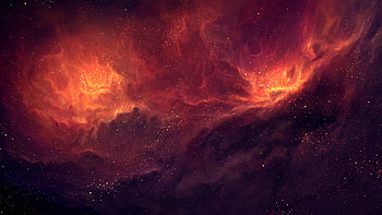 Nebula Space Artwork 1440P Resolution , , Background, and , 2560X1440 Red Space HD wallpaper