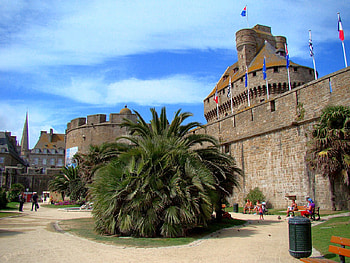 Chateau-de-Saint-Malo, malo, cool, , chateau-de-saint HD wallpaper