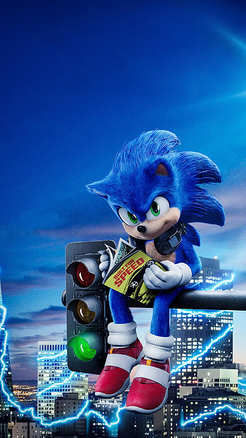 Sonic the Hedgehog (2022) movie HD phone wallpaper