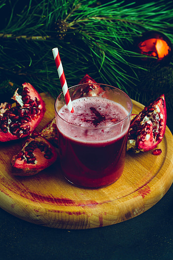 Garnet, Food, Glass, Fruit, Drink, Beverage, Pomegranate HD phone wallpaper