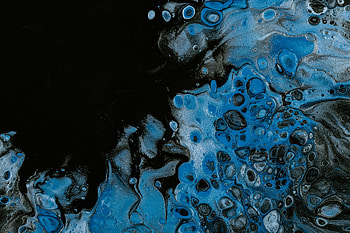Abstract, Divorces, Paint, Liquid, Stains, Spots HD wallpaper