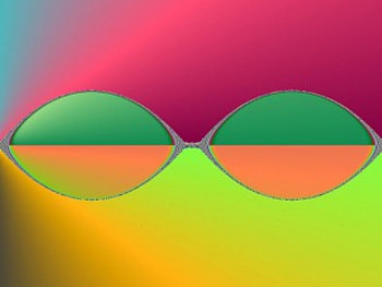 Sunglasses, glasses, rainbow colors, abstract HD wallpaper