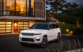 Jeep Grand Cherokee Summit 4xe, SUVs, 2022 cars, night, luxury cars, 2022 Jeep Grand Cherokee, american cars, Jeep HD wallpaper