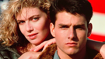 Top Gun, Tom Cruise and Kelly McGillis, Romantic chemistry HD wallpaper