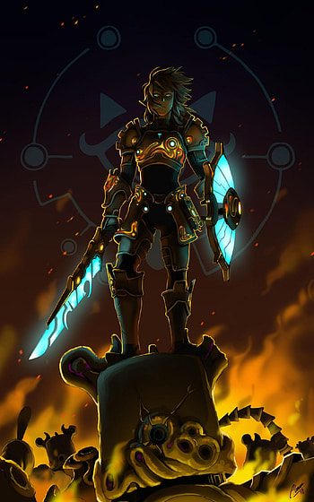 Ancient Armor Link, The Legend of Zelda, Link, video game, The Legend of Zelda: Breath of the Wild HD phone wallpaper