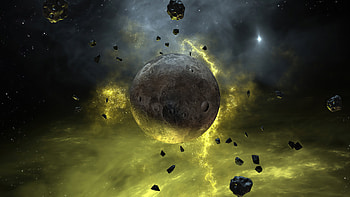 Astronomy Space Moon Galaxy Planet Star Cosmos , space, moon, planet, digital-universe, artist, artwork, digital-art HD wallpaper