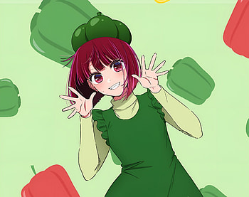 Oshi no Ko — Kana Arima Mint Pop, Anime, Oshi no Ko, Kana Arima HD wallpaper