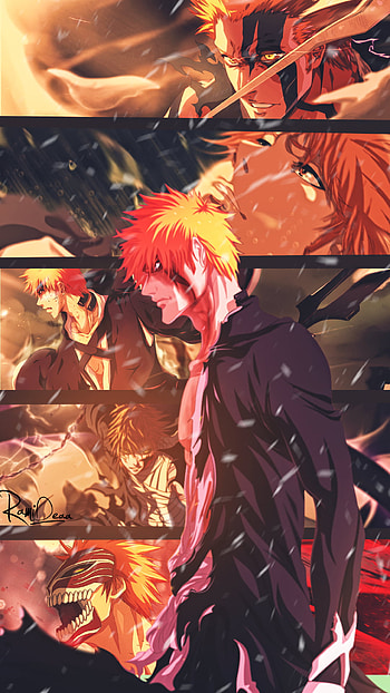 New Ichigo Kurosaki Bleach On Home Screen HD phone wallpaper