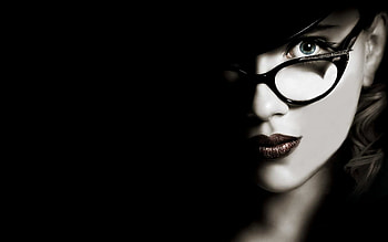 Hot Lady, sexy, lady, face, hot, glasss HD wallpaper