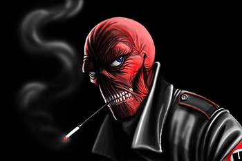 Red Skull , red-skull HD wallpaper