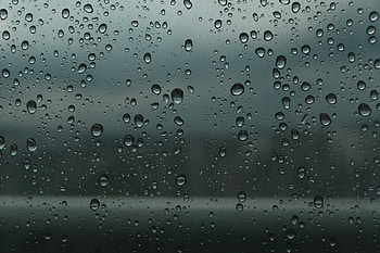 Drops, Macro, Wet, Surface, Glass, Humid HD wallpaper