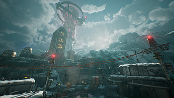 The Outer Worlds 2 — Frostbound Outpost, Futuristic Base ( ), Video Game HD wallpaper