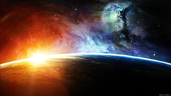 Real Space Background HD wallpaper