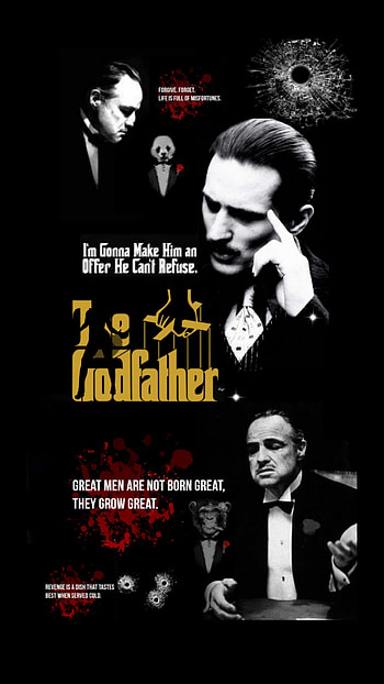 The Godfather, tie, face HD phone wallpaper