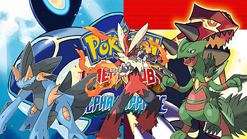 Video Game - PokÃ©mon Omega Ruby and Alpha Sapphire Swampert (PokÃ©mon) Blaziken (PokÃ©mon HD wallpaper
