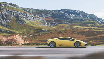 Forza Horizon 4 Lamborghini Huracan, forza-horizon-4, forza, 2018-games, games HD wallpaper