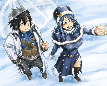 Gray Fullbuster, Juvia, Gray and juvia HD wallpaper