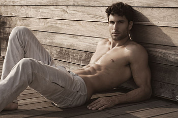 Male, sexy, models, man HD wallpaper